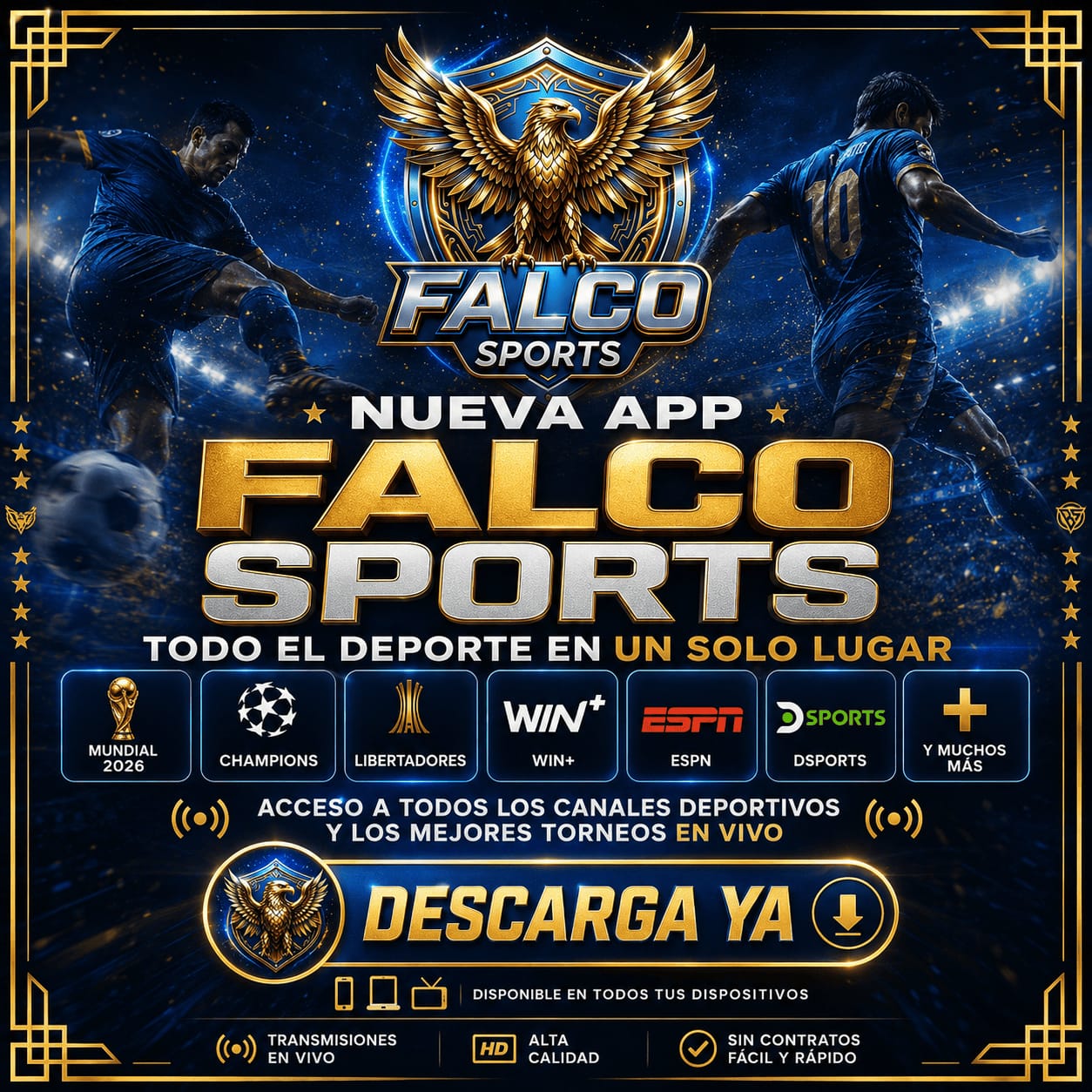 FalcoSports - 1 Mes